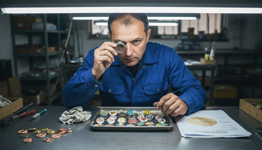 טכנאי בודק סיכות אמייל קשה ורך