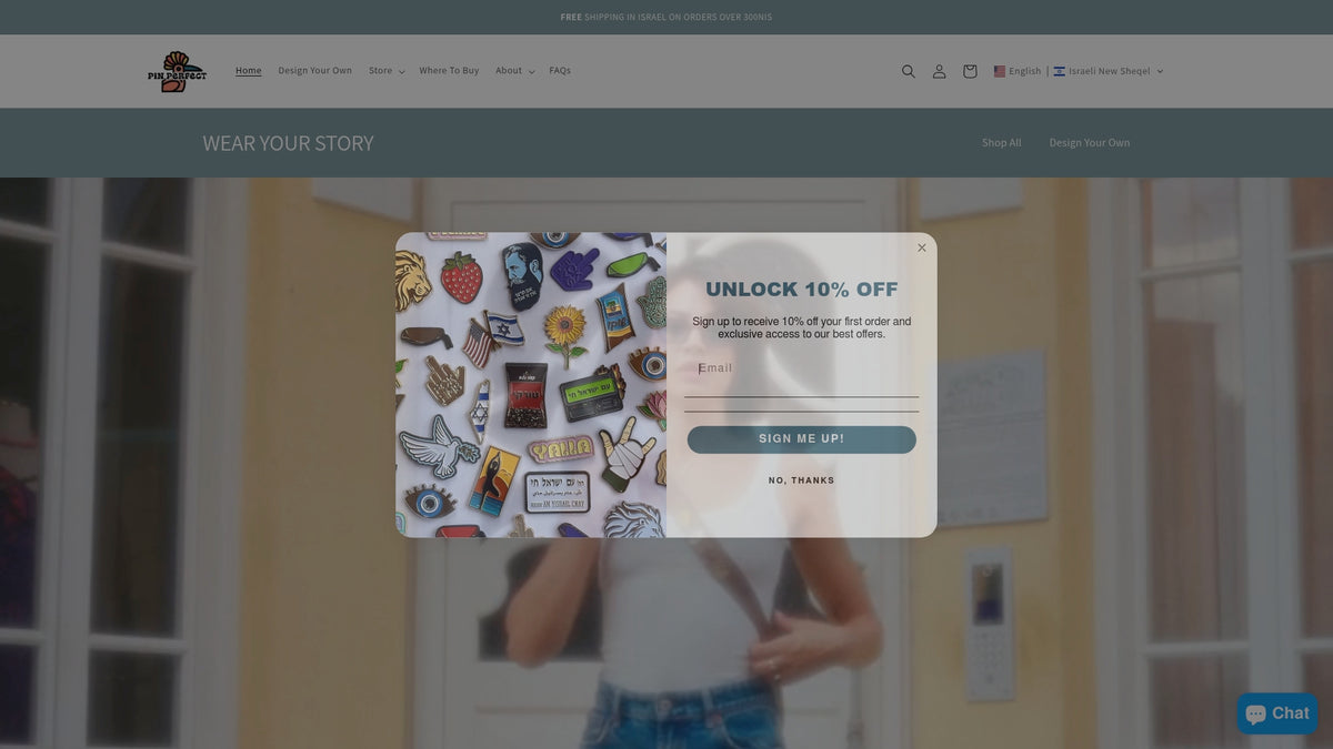 PinPerfect online store