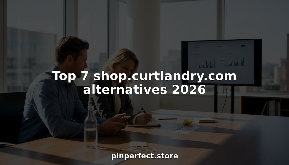 Business professionals reviewing website comparisons