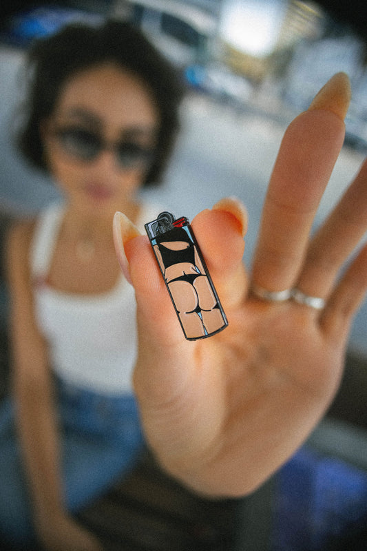 lighter pin in hand