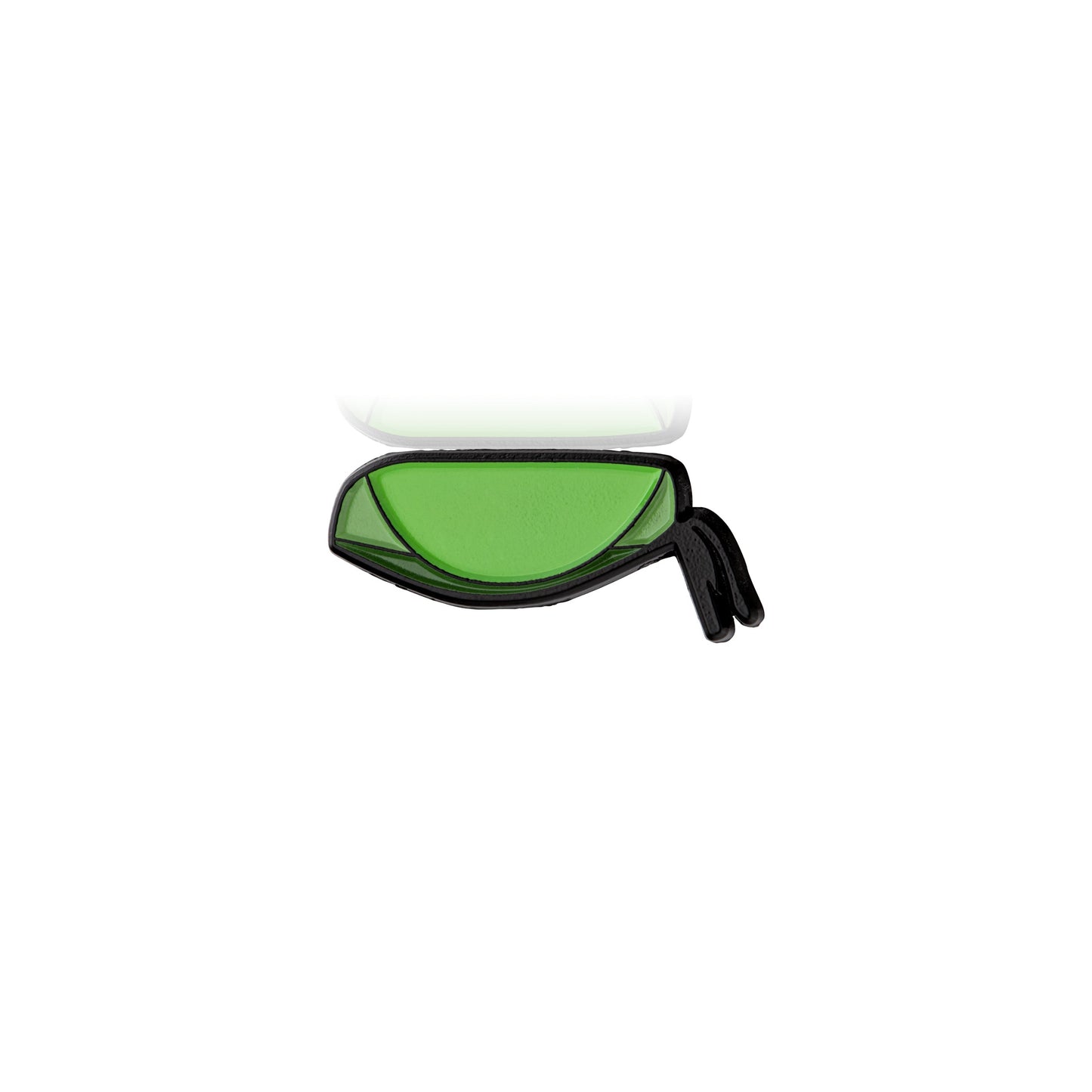 Green beret on a white background
